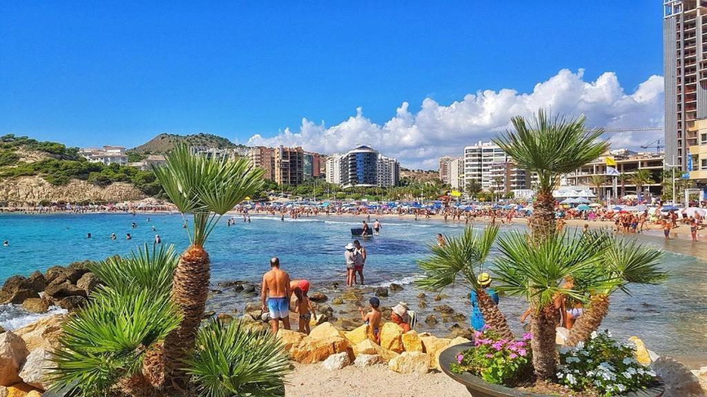 Apartamento Veremar, Zona Tranquila, Con Piscina, Jardines, Soleado Y Cerca De La Playa De La Cala, Para Disfrutar El Mediterraneo Villajoyosa Exterior foto
