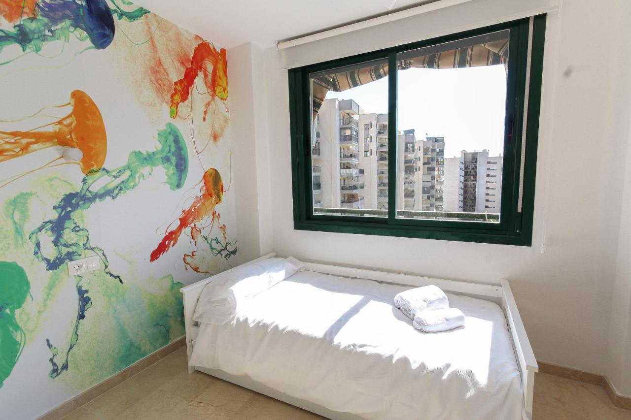 Apartamento Veremar, Zona Tranquila, Con Piscina, Jardines, Soleado Y Cerca De La Playa De La Cala, Para Disfrutar El Mediterraneo Villajoyosa Exterior foto